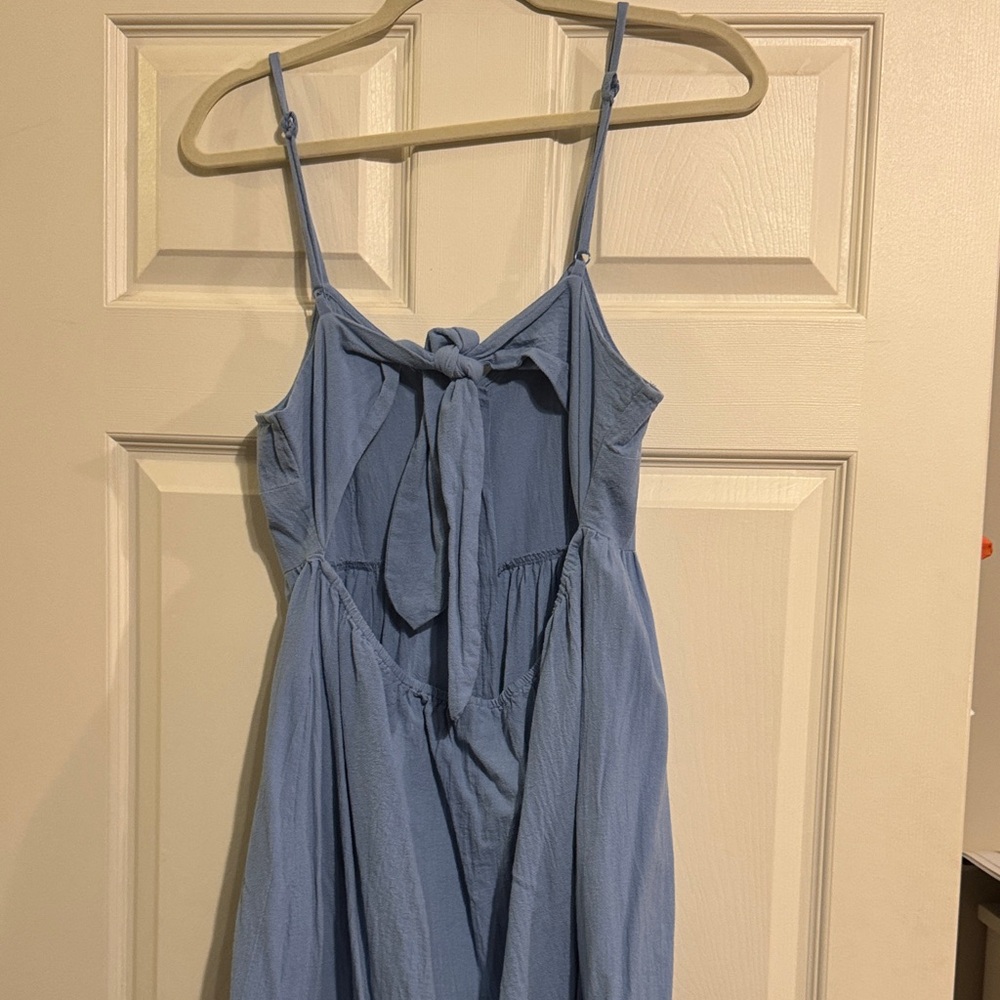 Universal Thread Blue Button-Down Dress - Picture 2 of 2